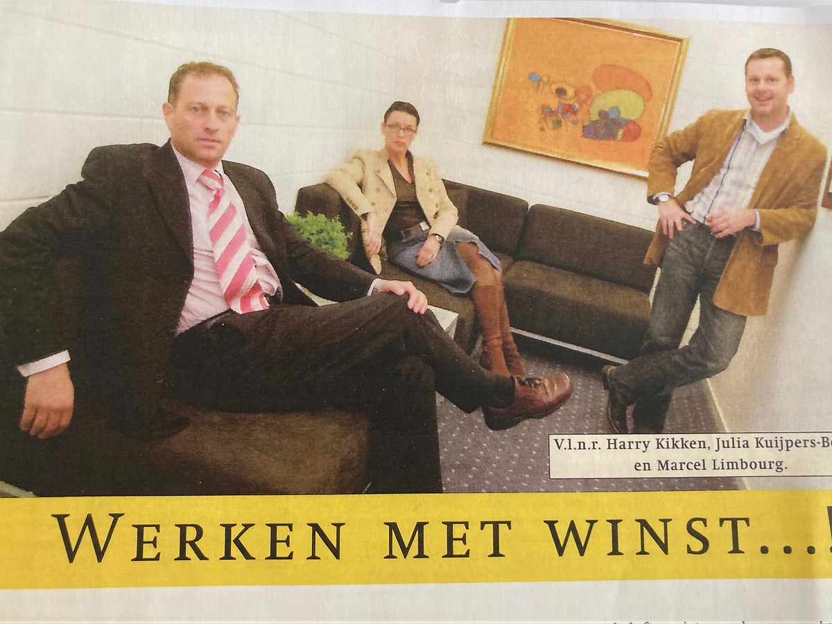 Harry Kikken, Julia Kuijpers-Beck en Marcel Limbourg